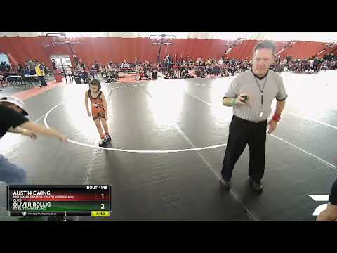 71 Lbs Cons. Semi - Austin Ewing, Richland Center Youth Wrestling Club Vs Oliver Bollig, RT Elite