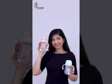 R for Rabbit Premium Hippo Baby Straw Sipper Bottle for Babies