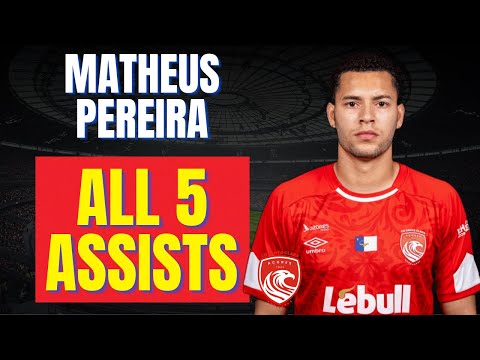 Matheus Pereira - ALL 5 ASSISTS FOR SANTA CLARA | Skills & Highlights