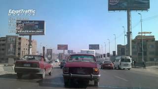 preview picture of video 'Driving without license plates @ Ring Road, Giza, El-Moneeb'