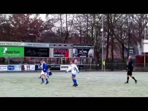 SDVB JO13-1 - VVOP JO13-1, 4 dec. 2016. Eindstand 3-3