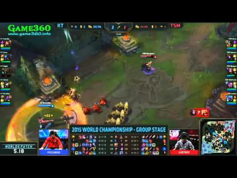 Bjergsen Leblanc outplaying Nagne Azir KT vs TSM