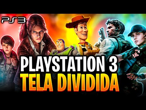 OS 30 MELHORES JOGOS com TELA DIVIDIDA para PS3 (JOGOS COOP LOCAL 2-8 PLAYERS) ATUALIZADO 2024