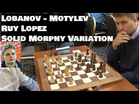 Lobanov - Motylev | Spanish game tabia draw rejected