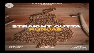 Straight Outta Punjab song artwork