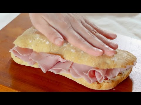 로즈마리 치아바타로 잠봉뵈르 샌드위치 해먹기 | 잠봉뵈르 샌드위치 | 브런치 | How to make Jambon Beurre Sandwich | RECIPE