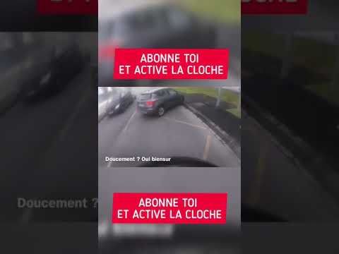 😡A CRAZY MAN ALMOST CRASHED THIS BIKER AND IT GOT WRONG | Road Rage French #Shorts