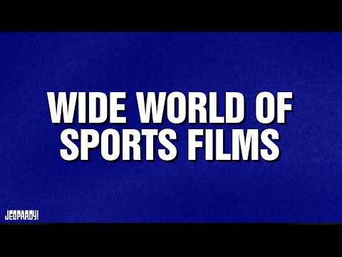 Wide World of Sports Films | Category | JEOPARDY!