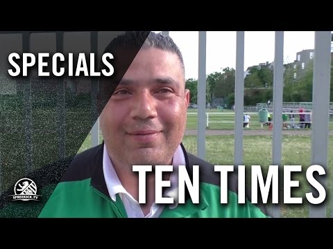 Ten Times mit Nahed Mohammad (Nationaltorwarttrainer Palästina, ehemals BSC Kickers) | SPREEKICK.TV