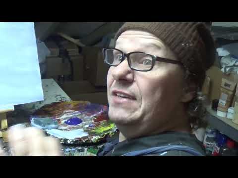 Wolkenhimmel auf Leinwand bringen. So einfach gehts!