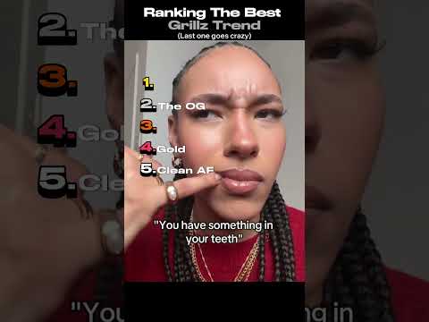 Ranking The Best Grillz Trend