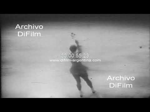 Gabriele Seyfert en patinaje artistico sobre hielo 1969