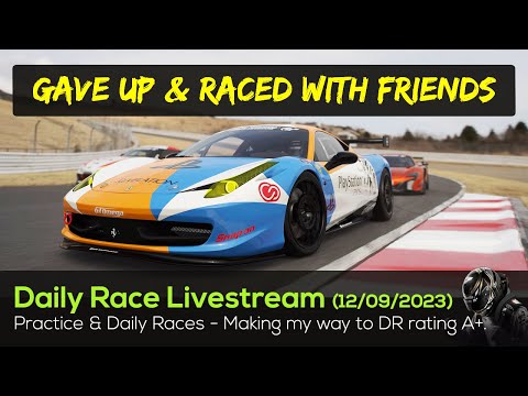 Daily Race B shenanigans and some great lobby racing with channel friends.  GT7 Races - (12/09/2023)