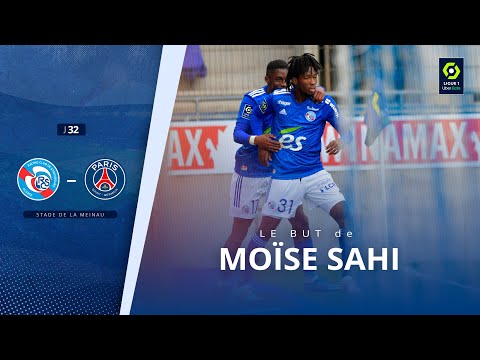 Racing-Paris SG : le premier but de Moïse Sahi en L1 !