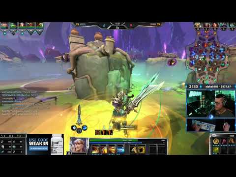 NEW HEARTSEEKER ON ARTHUR IS BROKEN... 8 HEARTSEEKER PROCS! - Smite