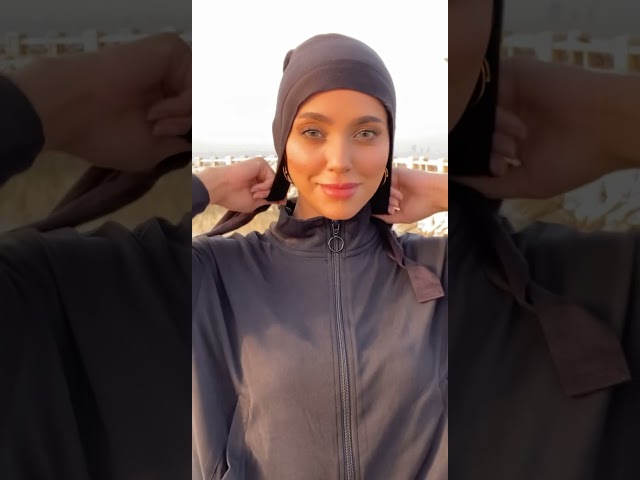 قبعه تحت الحجاب ربط- أسود