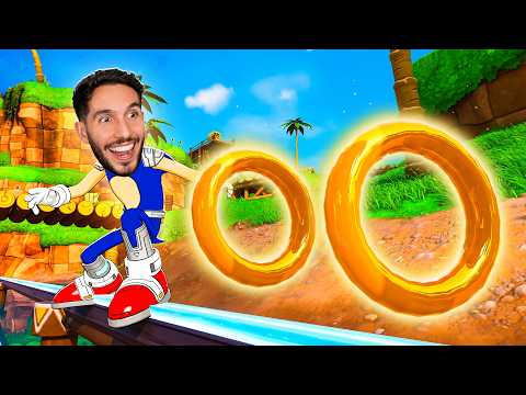 Primeiras impressões da Temporada do SONIC no Fortnite 🌀