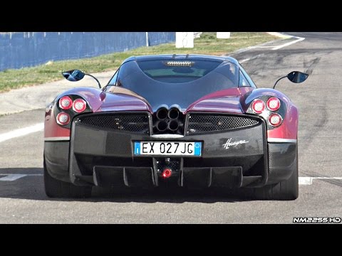 Pagani Huayra Tempesta Titanium Exhaust! Accelerations, Revs & ONBOARD Sounds!