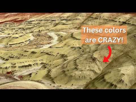 This place has the most AMAZING colors I've EVER SEEN! John Day Fossil Beds, Oregon.