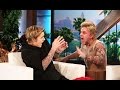 Justin Bieber Scared Out Of His Mind On Ellen ...