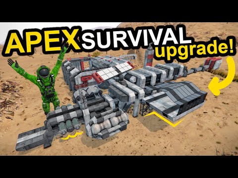 7 Base Upgrades for Apex Survival! (Space Engineers Tutorial)