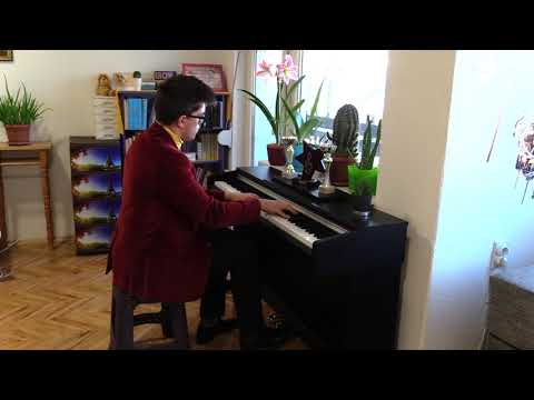 F. Chopin - etude op.10 no.12 (Revolutionary) - Mihael Timotej Pastonjicki, age 16