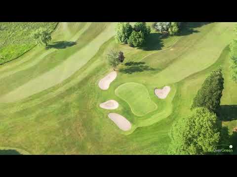 Golf de Vittel Ermitage - drone aerial video - Overview