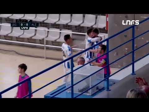 Gol de Chicho (1-0) CD Leganés FS - Alzira FS. J26, 2Div. LNFS
