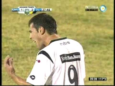 San Martín (SJ) 1 Olimpo 2, gol de Penco