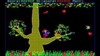 Sharp X1 Game: Apple Tree (1983)