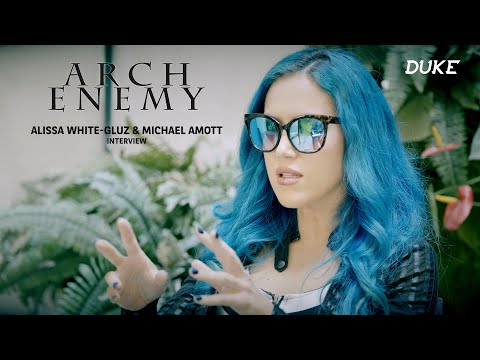 Arch Enemy - Interview Alissa White-Gluz & Michael Amott - Paris 2022 - Duke TV [Subs]