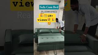 sofa cum bed available at Chennai | 3 folding sofa  #shorts #yt #sofacomebed #spacesavingfurniture