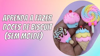 Como fazer apliques de doces em biscuit #apliquedelaço #apliquedebiscuit #biscuitpassoapasso