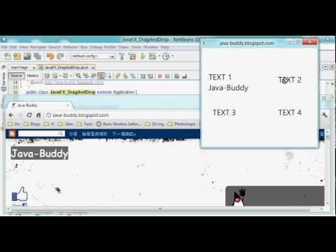 JavaFX 2.0: drag-and-drop gesture - Between JavaFX 2.0 application and Google Chrome