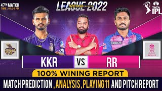 KKR vs RR IPL 2022 47th Match Prediction- 02 May | Kolkata vs Rajasthan Match Prediction #ipl2022