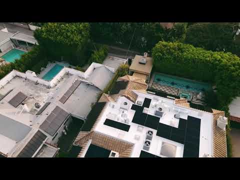 Beverly Hills Estate Aerial Footage #2