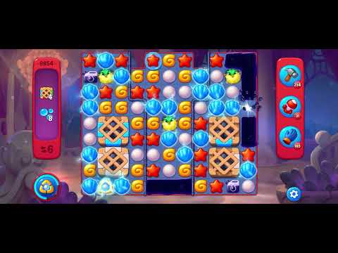 Fishdom Hard level 9854 no boosters フィッシュダム ハード