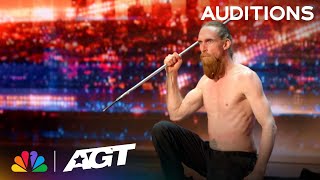 The judges FREAK OUT over Andrew Stanton's audition! | Auditions | AGT 2023 thumbnail