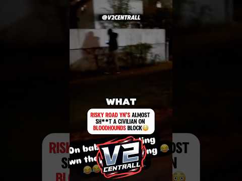 Risky Road YN’s Almost Sh**t A Civilian On Bloodhounds Block😳 #bloodhoundliljeff #chiraq #drill