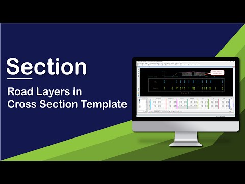 Road Layers in Cross Section Template - Base, GSB, WMM, BM, SDBC
