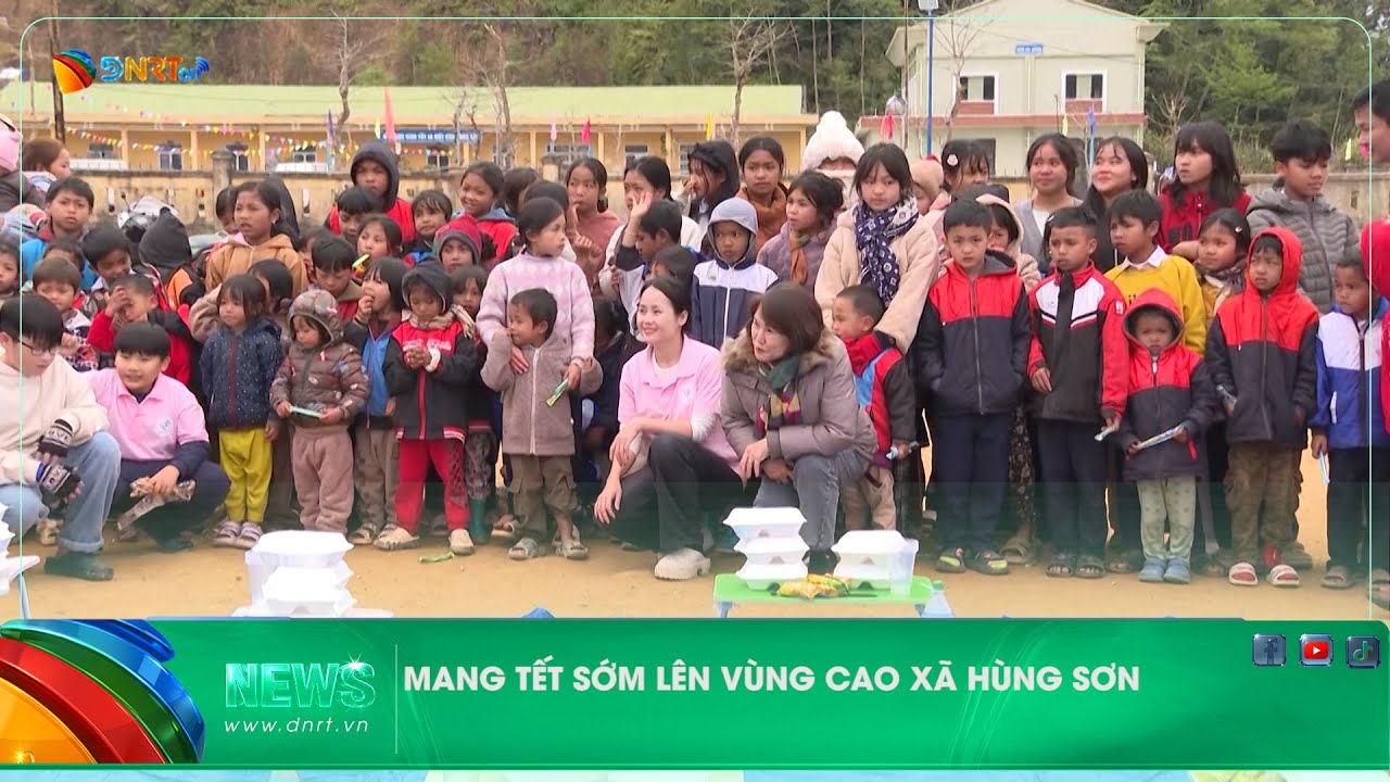 MANG TẾT SỚM LÊN VÙNG CAO XÃ HÙNG SƠN