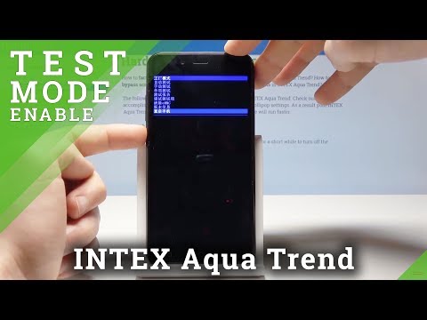 Factory Mode INTEX Aqua Trend- How to Enter & Use Test Mode