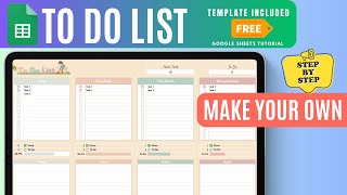 How to Make a To-Do List in Google Sheets (Step by Step) + FREE Template!