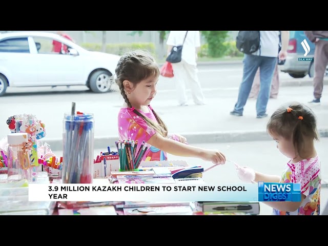 3.9 million Kazakh children to start new school year