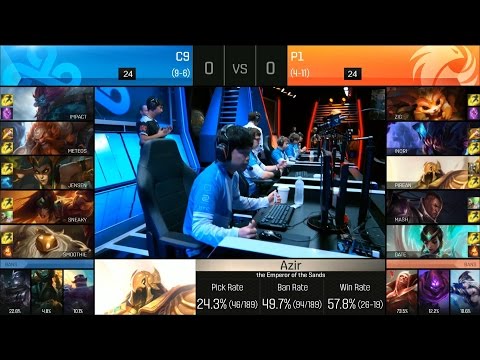 C9 vs P1 Game 1 Highlights - CLOUD9 vs PHOENIX1 NA LCS Week 8 Summer 2016