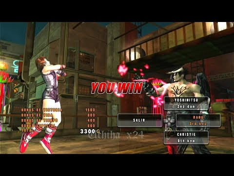 L7 51_2 Devil Jin vs Julia, Asuka y Christie Ryona - Tekken 5 Dark Resurrection PS3 2022(Uchiha x24)