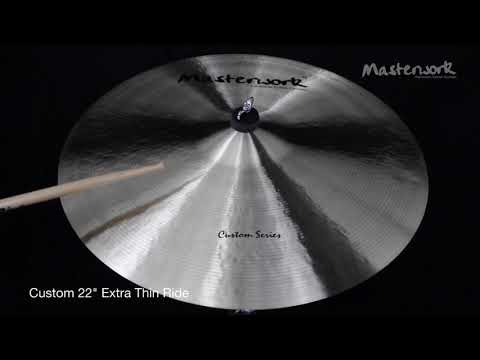 Masterwork Custom 22" Extra Thin Ride