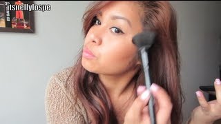 REVIEW: St. Lucia e.l.f Contouring Blush & Bronzing Powder + Powder brush