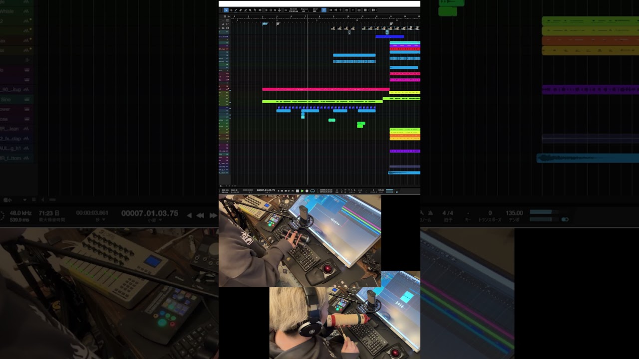 実家の愛犬の声で曲作った！　#shorts  #フリーbgm #dtm #作曲