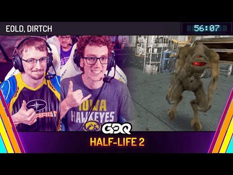 Half-Life 2 by Eold and Dirtch in 56:07 - Summer Games Done Quick 2024